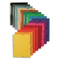 Mapa kartonska EXACOMPTA  A4  preklopna z elastiko