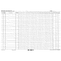 Obrazec ALEA  6,18   - dnevnik delovnih ur A4