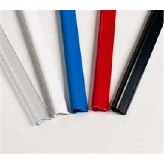 Letvica PVC BENE za vpenjanje 6mm (do 60 listov), barvne Pisarniški material