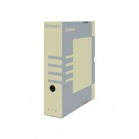 Škatla za arhiv  DONAU A4/80, rjava