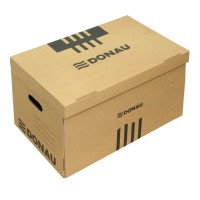 Škatla za arhiv  DONAU (522x351x305), rjava