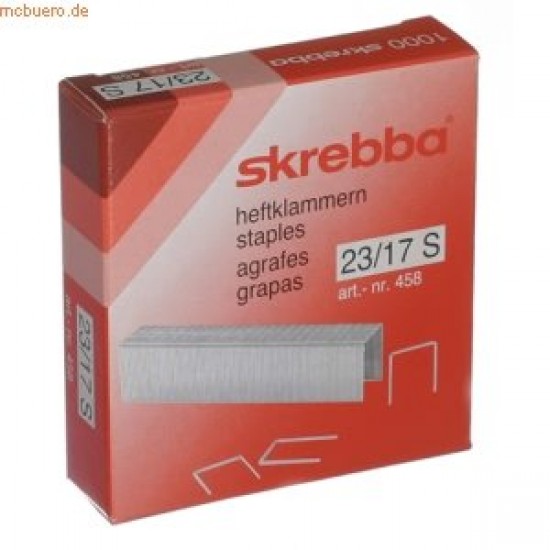 Sponke za spenjač  SKREBBA  23/17s Pisarniški material
