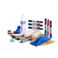 Komplet čistil za belo tablo NOBO  (markerji, gobice, čistila,