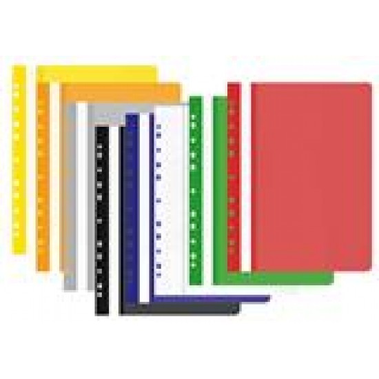 Mapa PVC z drsno sponko NIKO, s perforacijo za vlaganje v registrator Pisarniški material