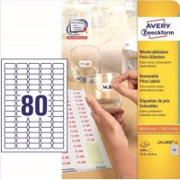 Etikete posebnih oblik AVERY L3412REV-25 (dim.35,6x16,9)